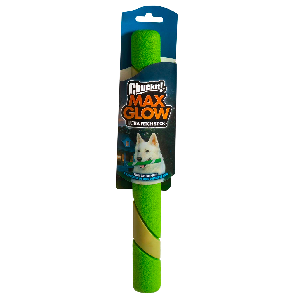 Chuckit! Max Glow Ultra Fetch Stick 28 cm - Speelgoed voor Honden - afbeelding 1