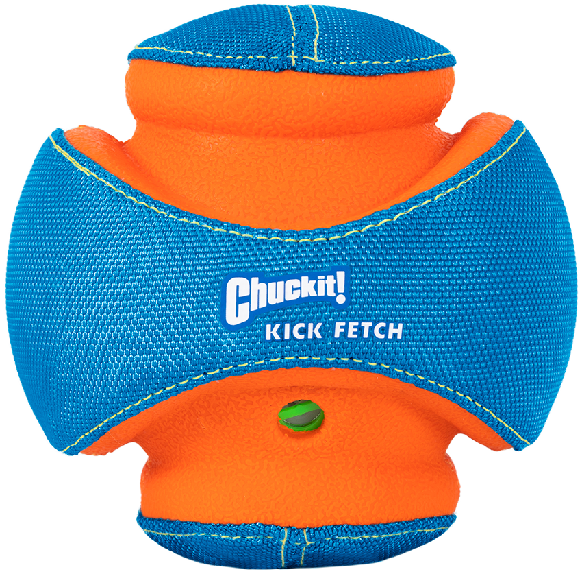 Chuckit! Giggle Kick Fetch - Apporteerbal met Geluid Ø 14 cm - afbeelding 2