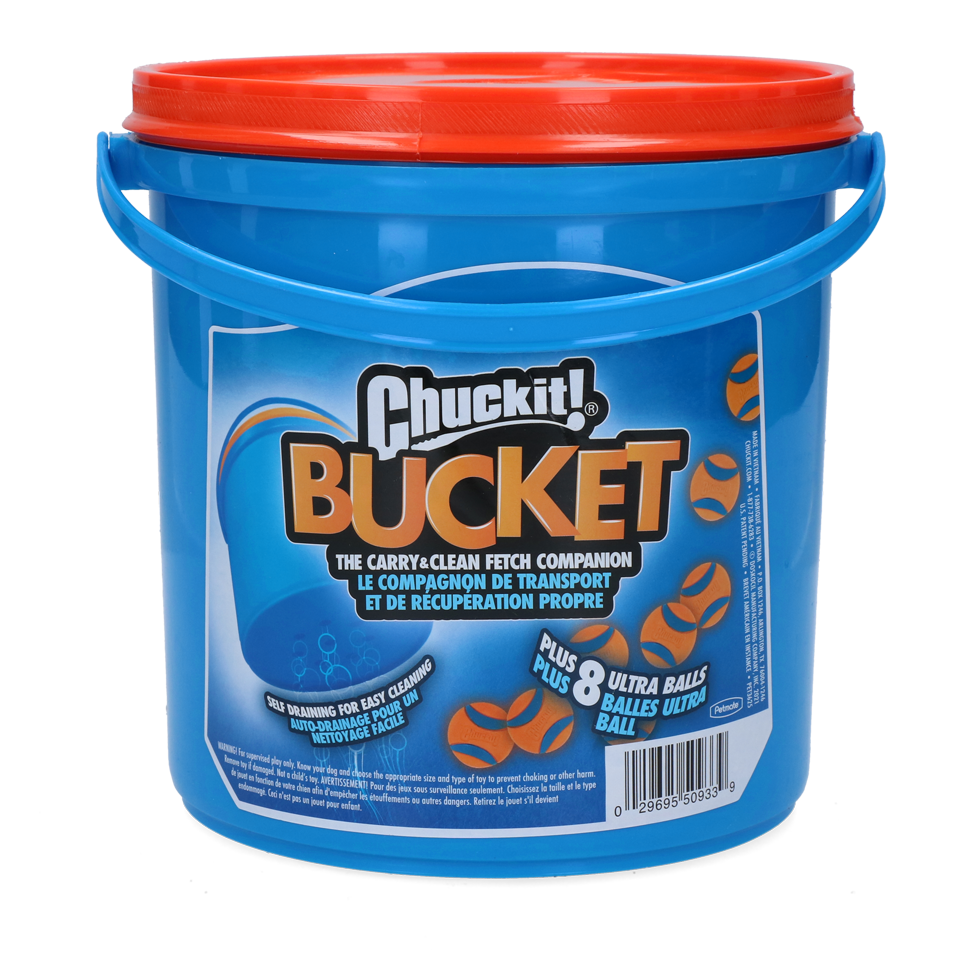 Chuckit! Bucket met 8 medium ballen - afbeelding 1