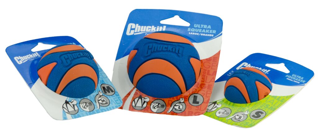Chuckit! Ultra Squeaker Ball M - Speelgoed voor Honden - afbeelding 2