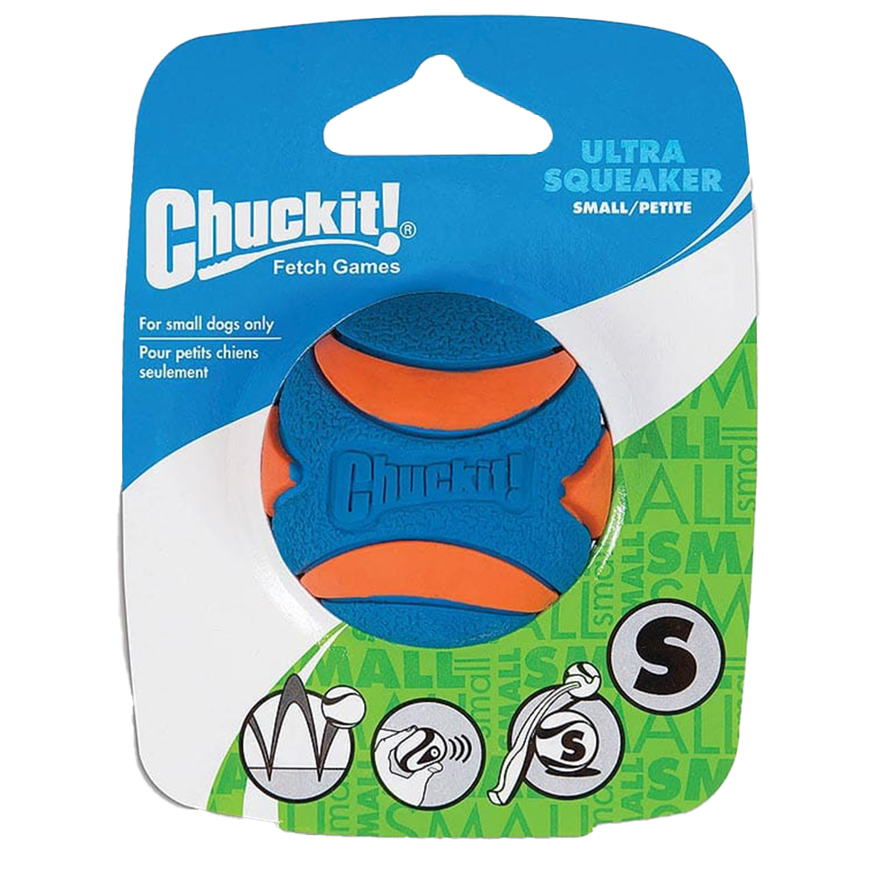 Chuckit! Ultra Squeaker Ball S - Speelgoed voor Honden - afbeelding 1