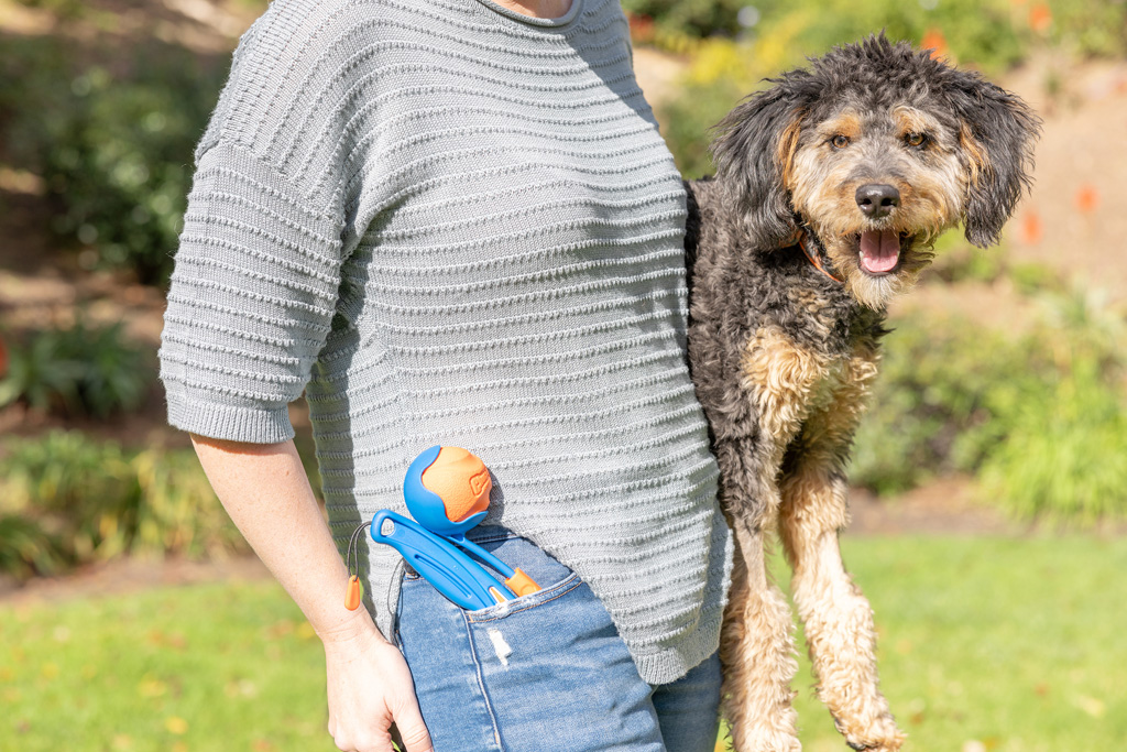 Chuckit! Fetch & Fold Launcher Mini - Opvouwbaar Speelgoed voor Honden - afbeelding 5