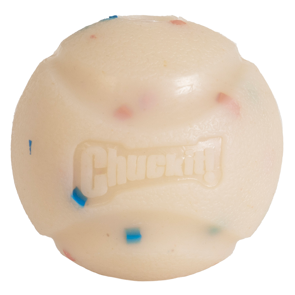 Chuckit! Birthday Fetch Ball M - Speelbal met Vanillegeur - afbeelding 3