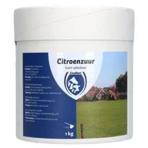 Excellent Citroenzuur 99,5% 1 kg - Voor reiniging en ontsmetting