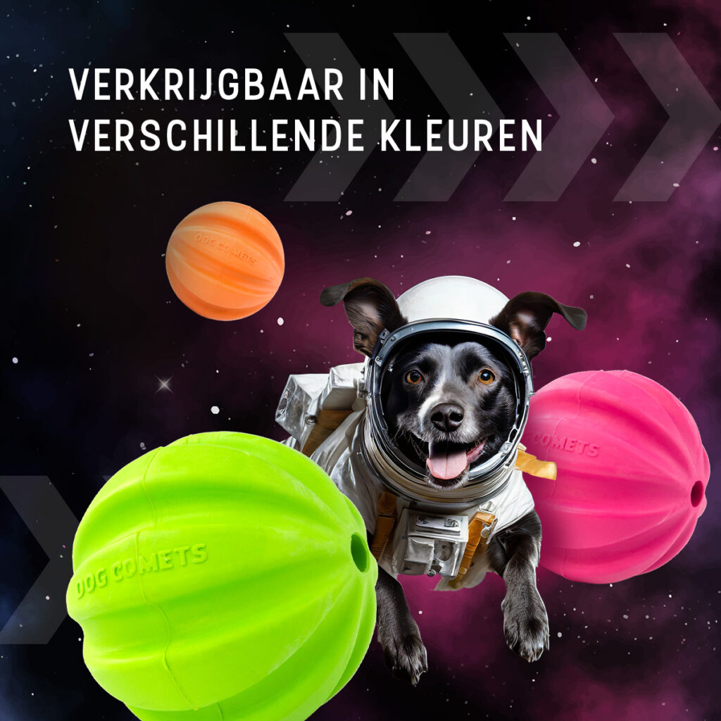 Dog Comets Hale-Bopp Hondenbal met Touw Roze - afbeelding 5