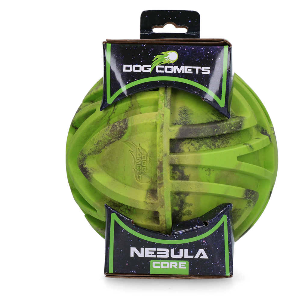 Dog Comets Nebula Core Groen - Apporteerbal voor Actieve Honden