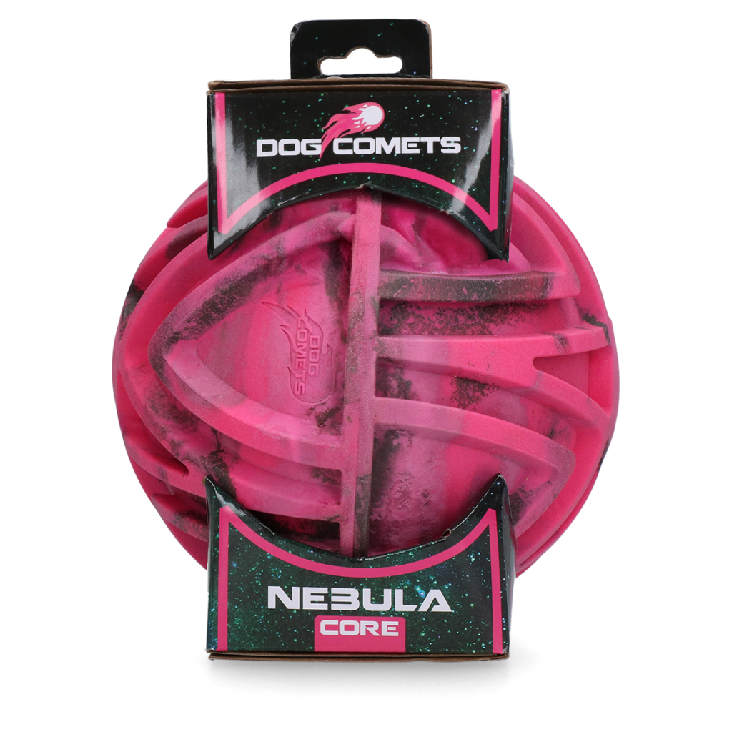 Dog Comets Nebula Core Roze - Apporteerbal voor Actieve Honden