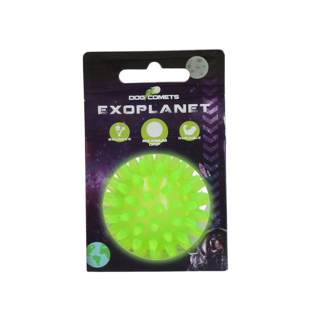 Dog Comets Exoplanet Egelbal S Groen - Speelgoed voor Honden - afbeelding 1
