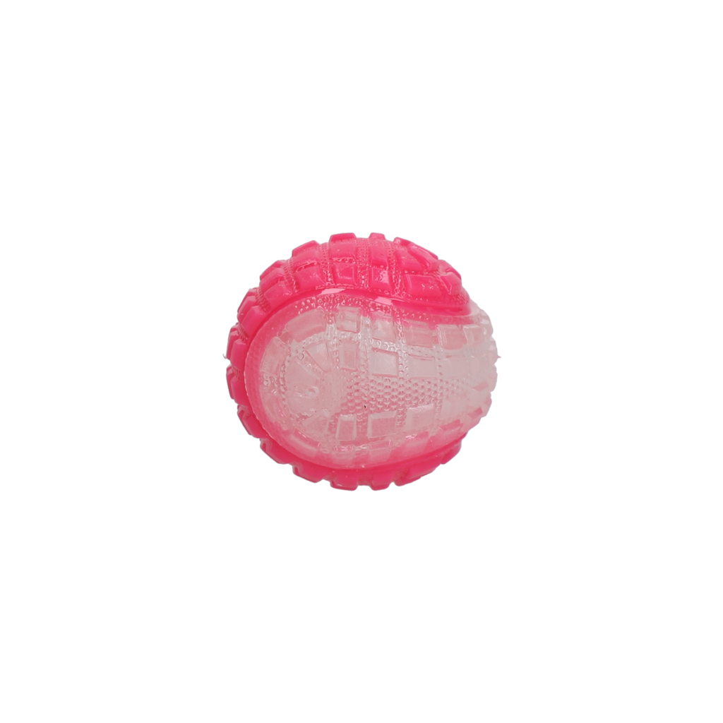 Dog Comets Glow In The Dark Moon Bal S Roze - Speelplezier Dag en Nacht - afbeelding 2