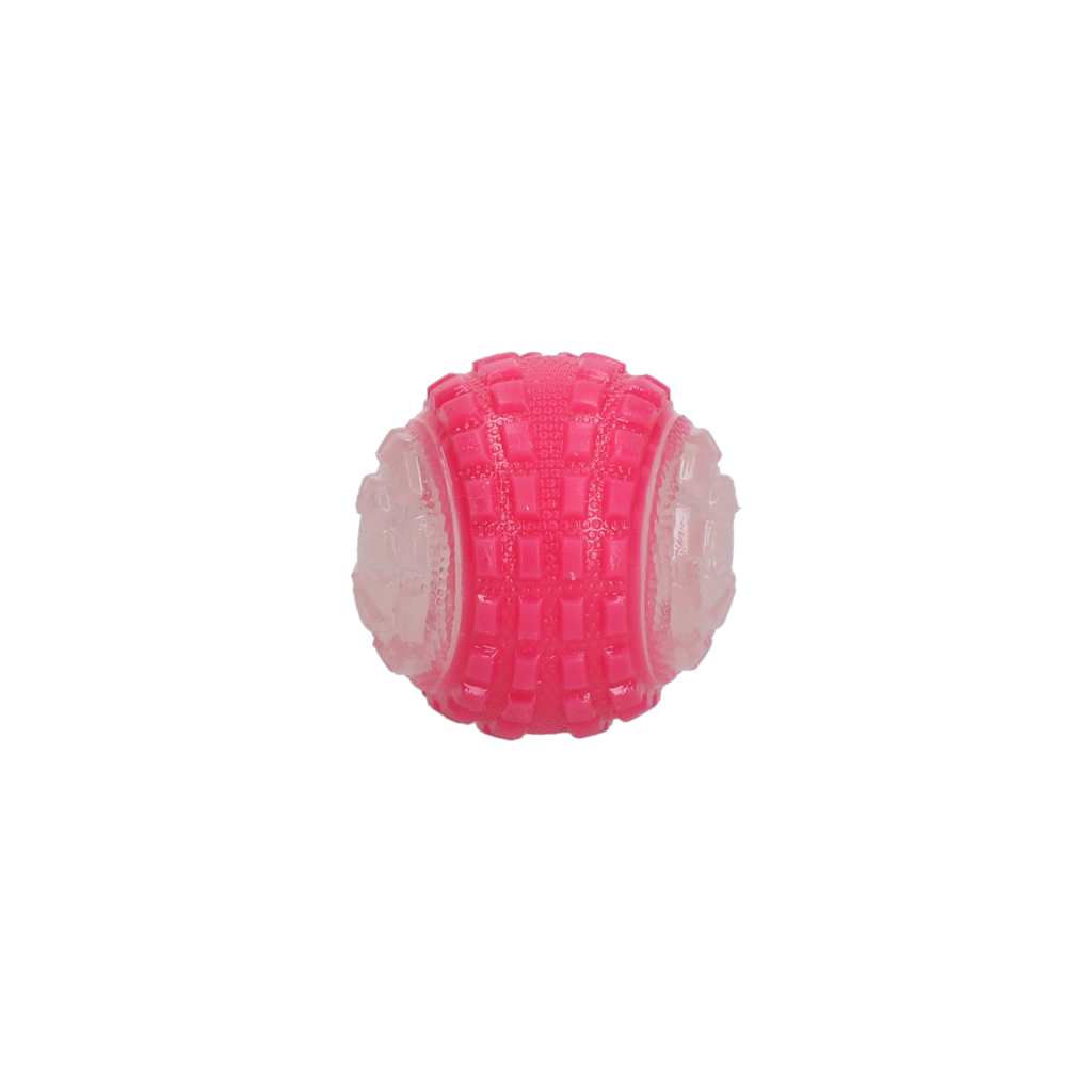 Dog Comets Glow In The Dark Moon Bal S Roze - Speelplezier Dag en Nacht - afbeelding 3