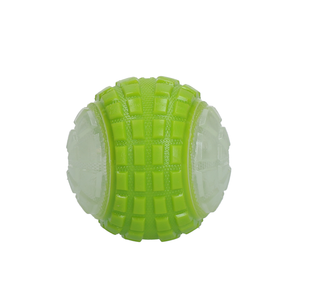 Dog Comets Glow In The Dark Moon Bal M Groen - Speelgoed voor Honden - afbeelding 3