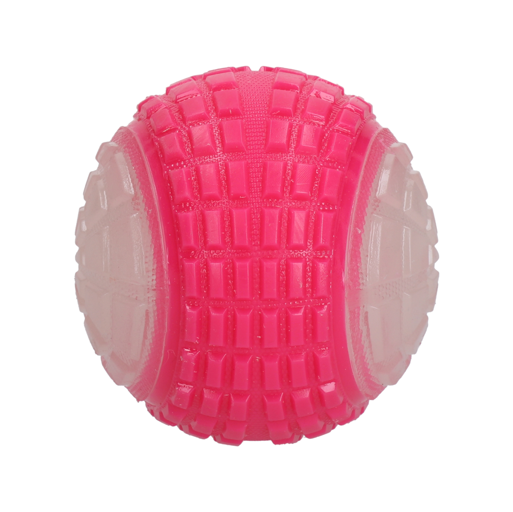 Dog Comets Glow In The Dark Moon Bal L Roze - Speelgoed voor Honden - afbeelding 3