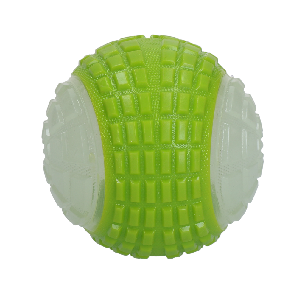 Dog Comets Glow In The Dark Moon Bal L Groen - Speelgoed voor Honden - afbeelding 3