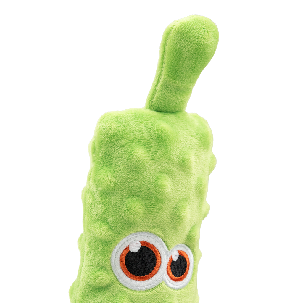 Dog Comets Invaders XXL Groen - Extra lang knuffel- en hondenspeeltje - afbeelding 3