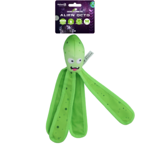 Dog Comets Alien Octo M Groen - Stevig Drijvend Hondenspeeltje