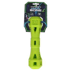 Dog Comets Airflow Bone Groen L - Interactief Hondenspeelgoed voor Apporteren