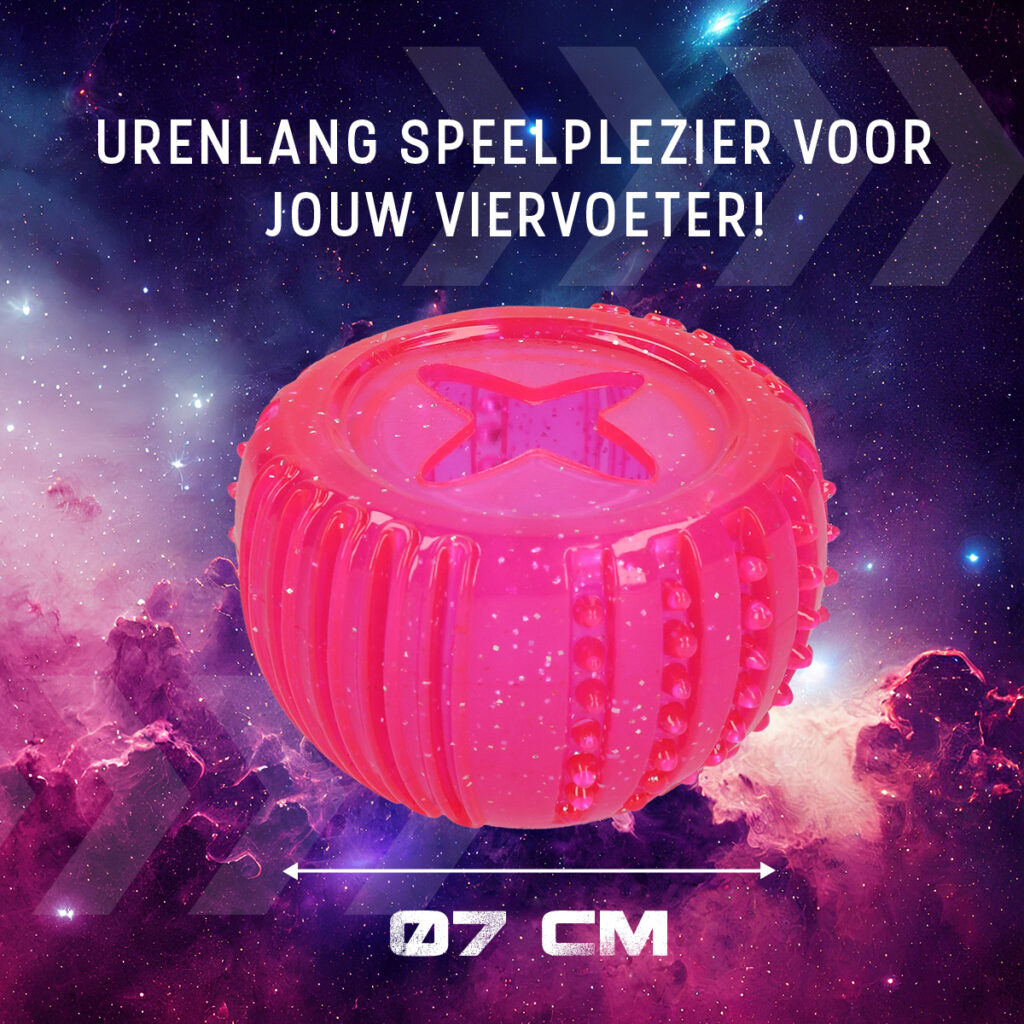 Dog Comets Treat Locker Roze - Speelgoed voor honden - afbeelding 5