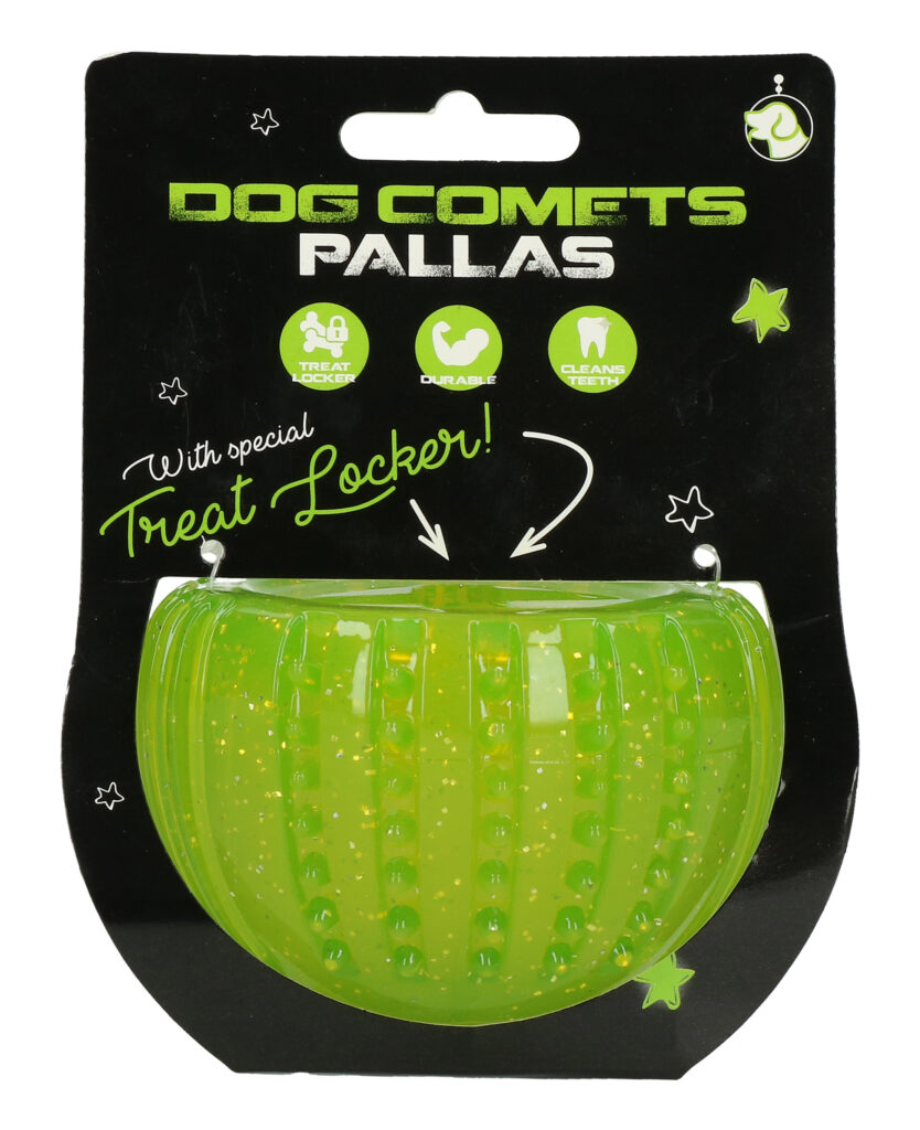 Dog Comets Treat Locker Groen - Speelgoed voor honden - afbeelding 1