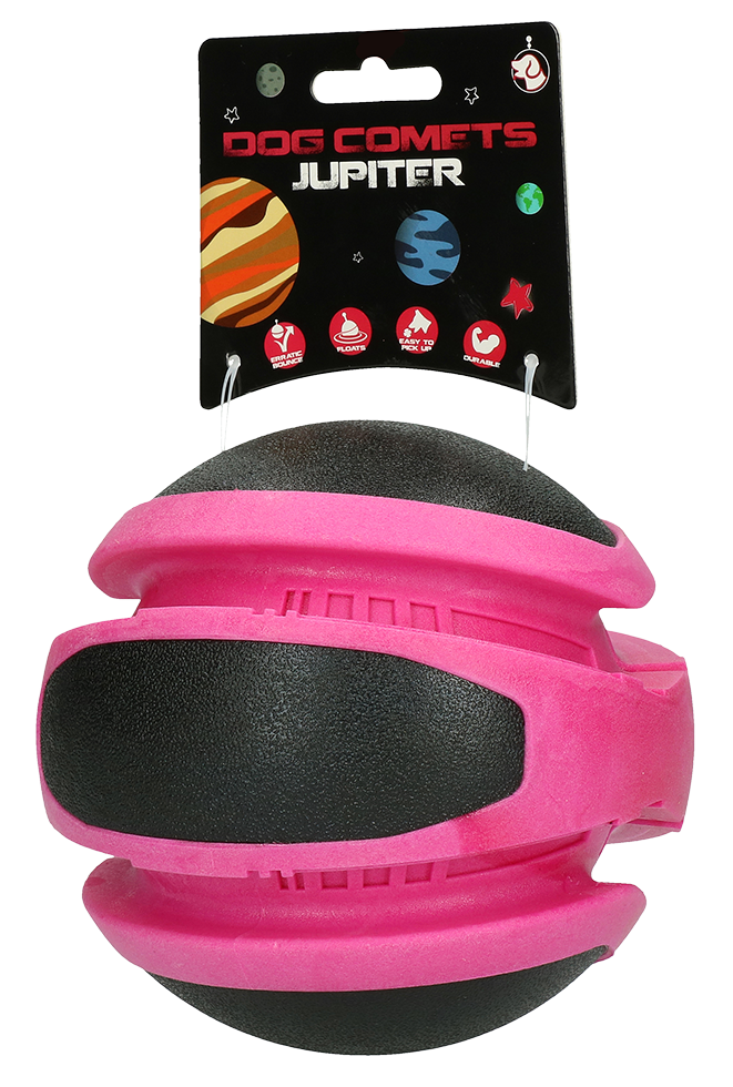 Dog Comets Planets Roze - Speelbal voor Honden Ø 14 cm - afbeelding 1
