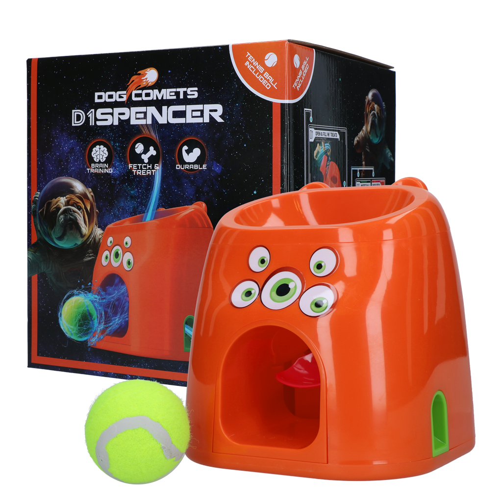 Dog Comets D1spencer Fetch and Treat - Interactief Speelgoed voor Honden - afbeelding 1