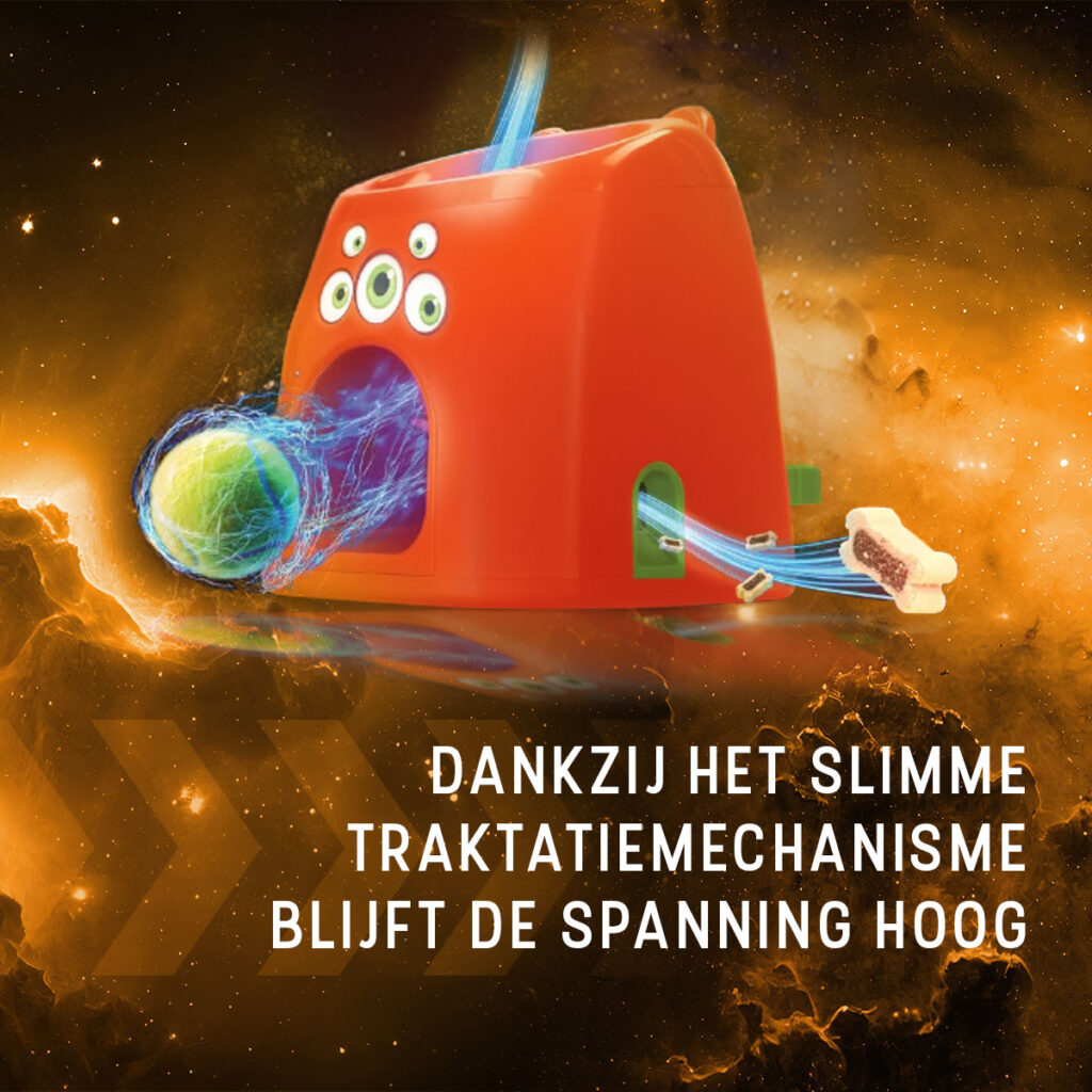 Dog Comets D1spencer Fetch and Treat - Interactief Speelgoed voor Honden - afbeelding 5