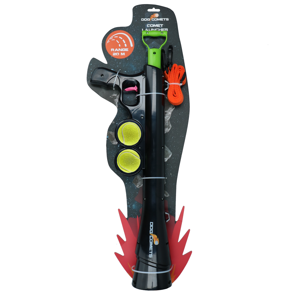 Dog Comets Comet Launcher - Ballenlanceerder voor Honden tot 20 Meter - afbeelding 2