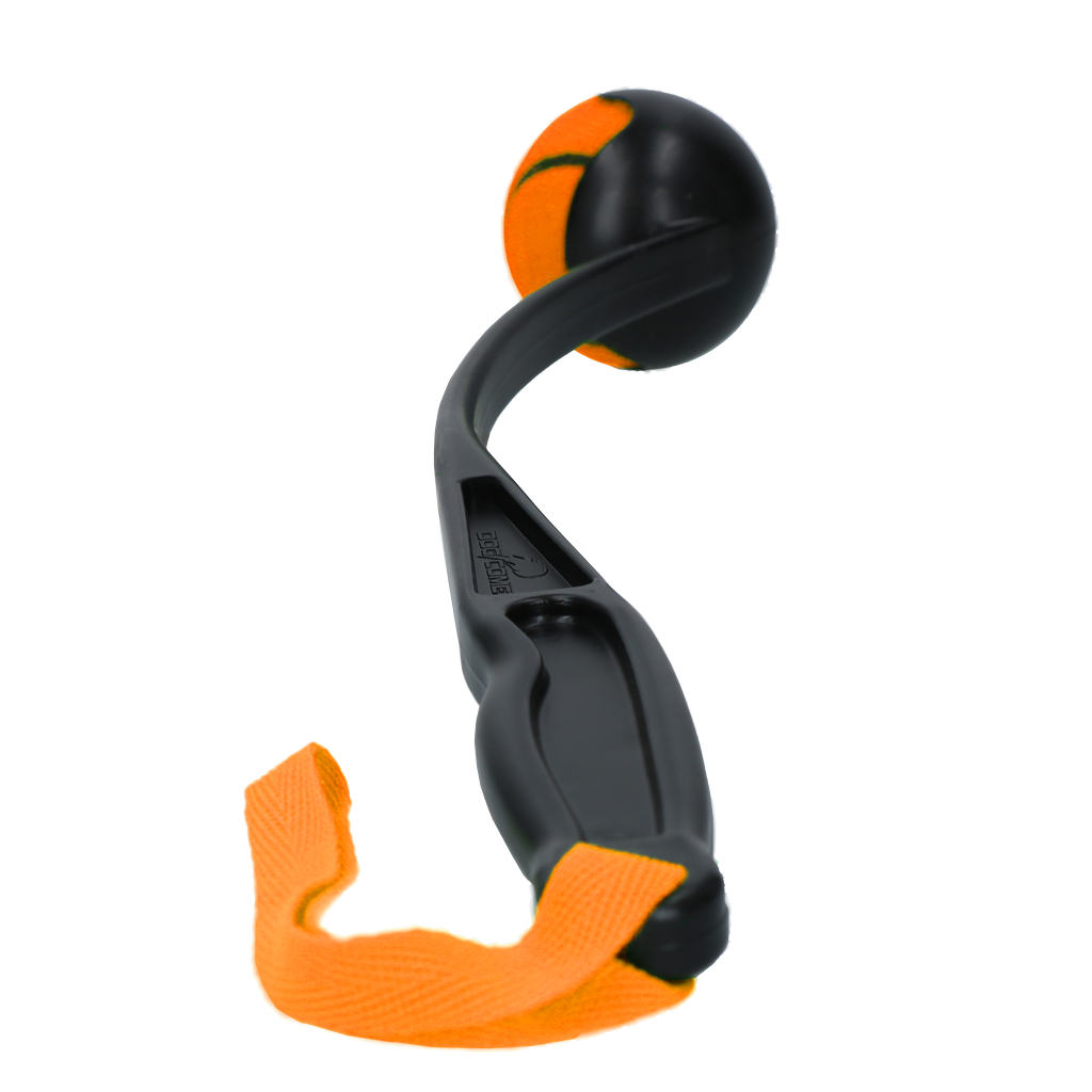 Dog Comets Launcher (Werpstok) Oranje M - Ballenwerper voor honden - afbeelding 3