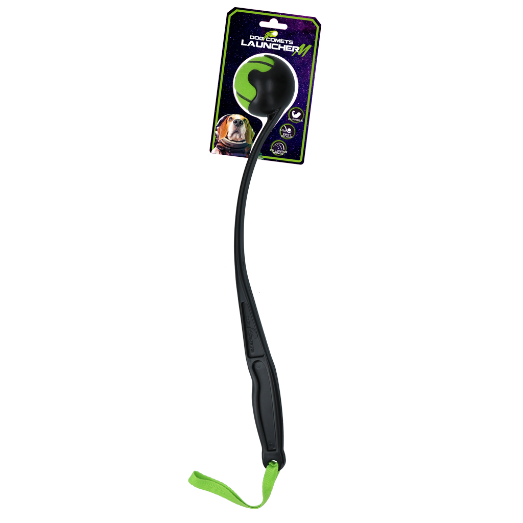 Dog Comets Launcher (Werpstok) Groen M - Ergonomische ballenwerper - afbeelding 1