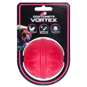 Dog Comets Vortex bal Roze - Duurzaam speelgoed voor honden