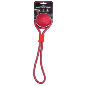 Dog Comets Vortex Loop Roze - Speelbal met Touw