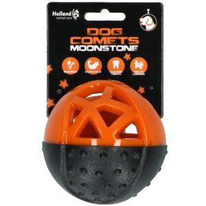 Dog Comets Moonstone Traktatiebal Oranje - Speelgoed voor Honden