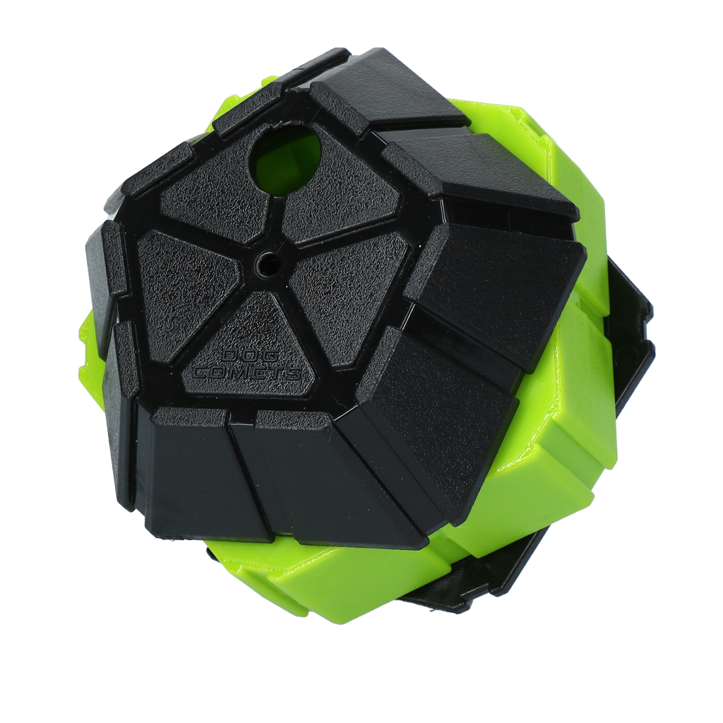 Dog Comets Treat Puzzle Groen - Puzzelbal voor Honden - afbeelding 4