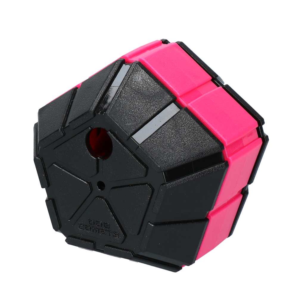 Dog Comets Treat Puzzle Roze - Puzzelbal voor Honden - afbeelding 2
