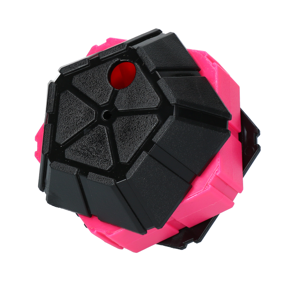 Dog Comets Treat Puzzle Roze - Puzzelbal voor Honden - afbeelding 4