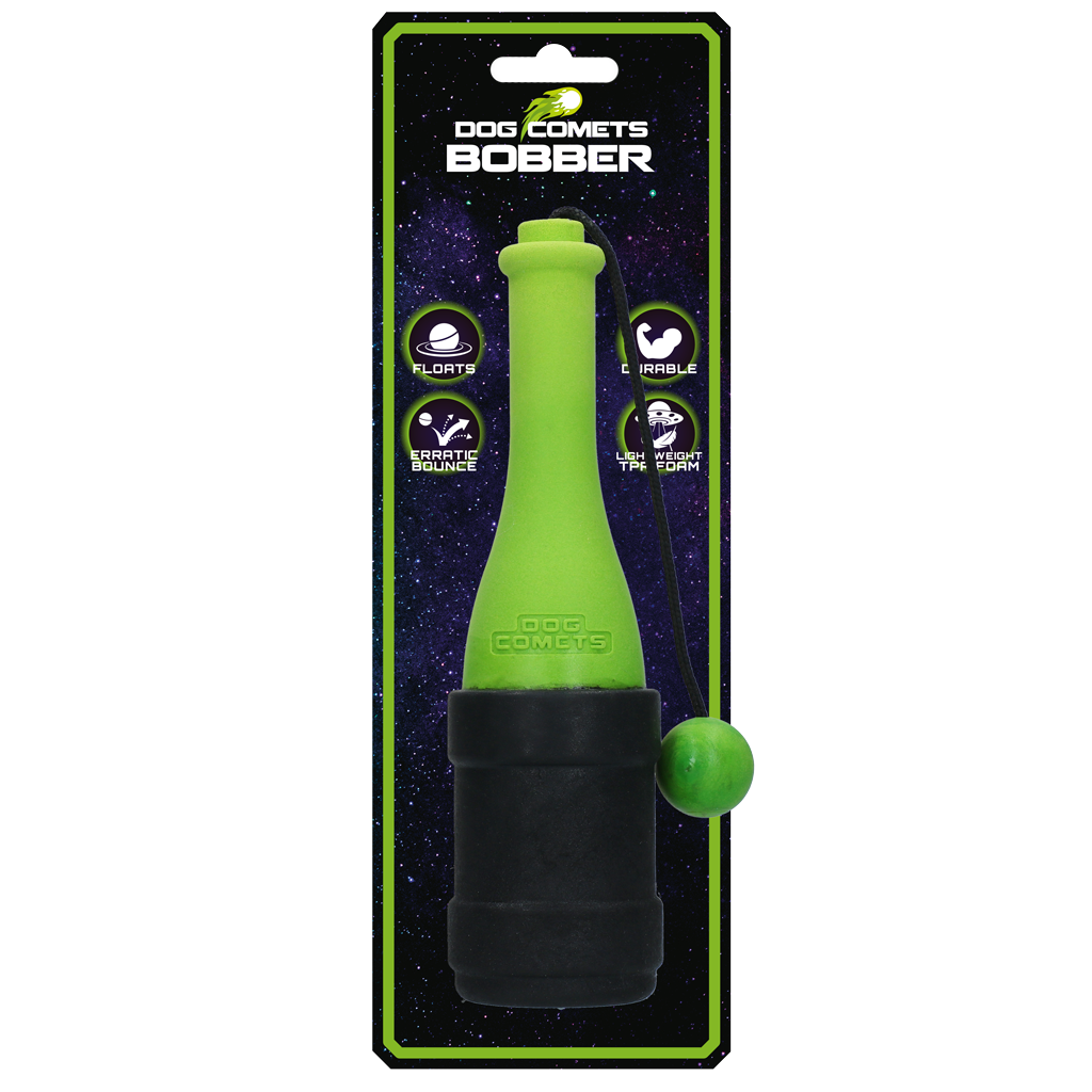 Dog Comets Bobber Groen - Apporteerspeeltje voor Waterplezier - afbeelding 1