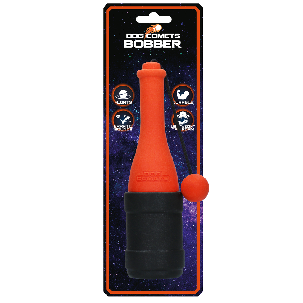 Dog Comets Bobber Oranje - Apporteerspeeltje voor Water en Land - afbeelding 1
