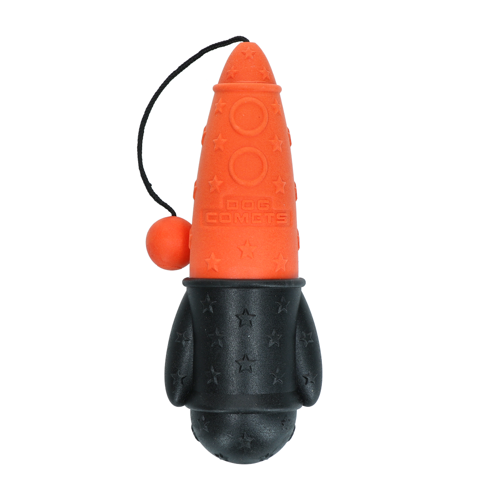 Dog Comets Bobber Rocket Oranje - Lichtgewicht apporteerspeeltje - afbeelding 2