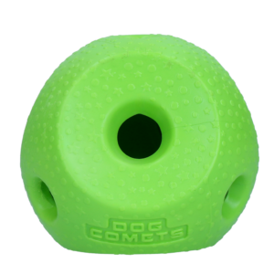 Dog Comets Treat Lock Ball Groen - Duurzame Rubber Traktatiebal voor Honden