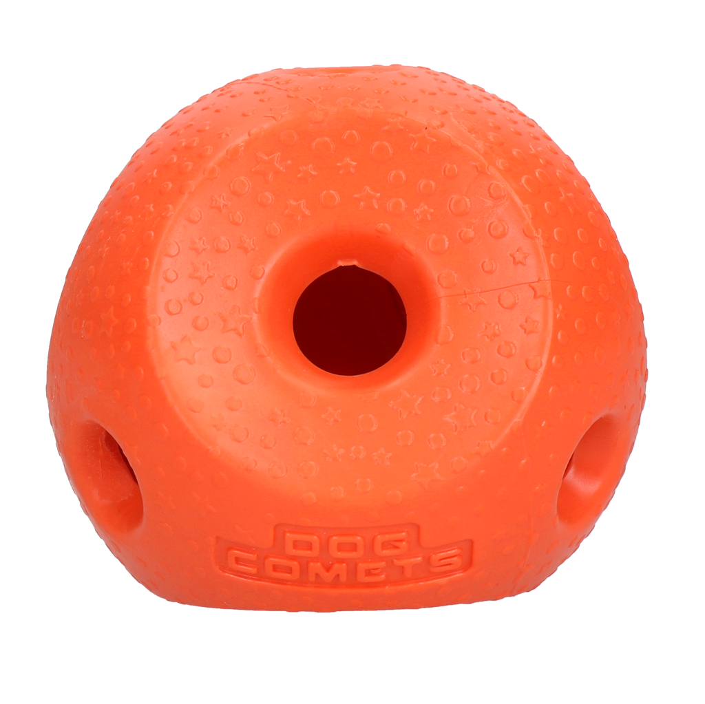 Dog Comets Treat Lock Ball Oranje - Duurzame Traktatiebal voor Honden - afbeelding 1
