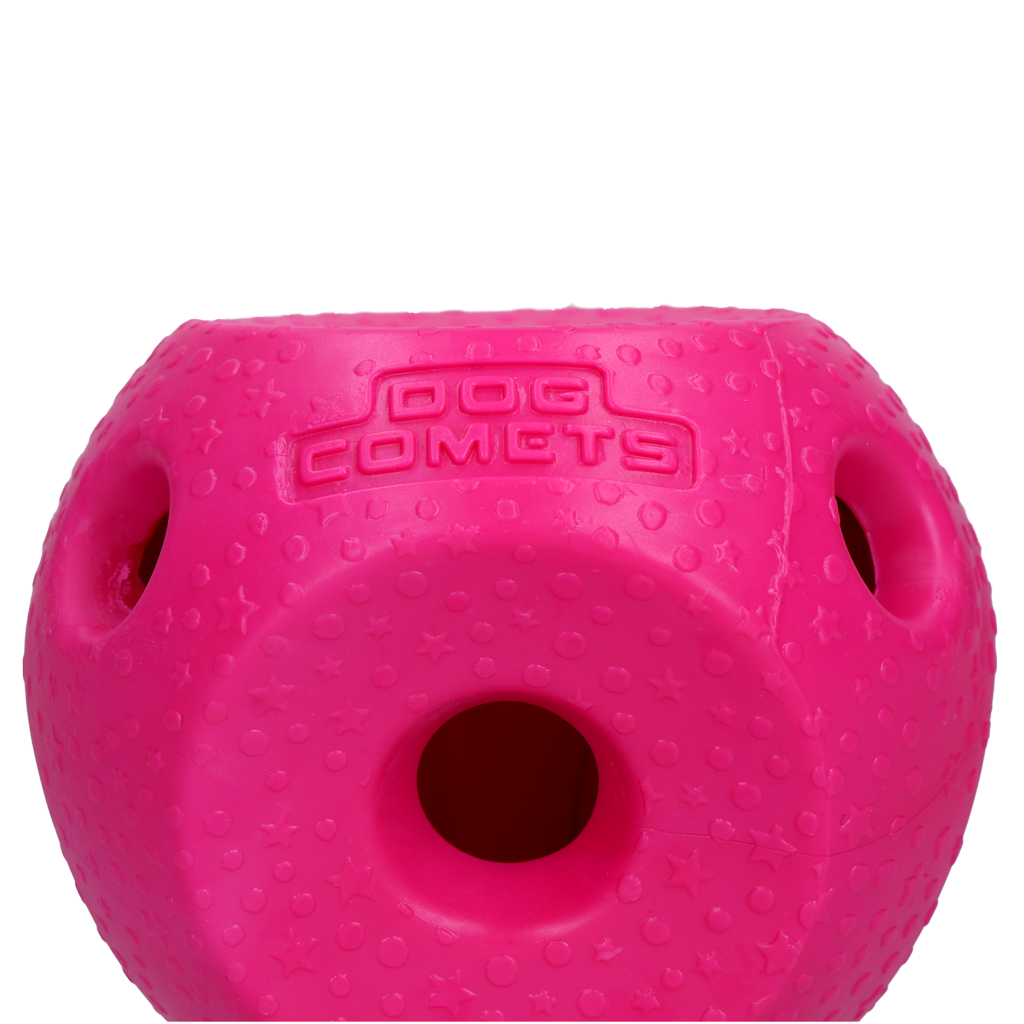 Dog Comets Treat Lock Ball Roze - Duurzame traktatiebal voor honden - afbeelding 2