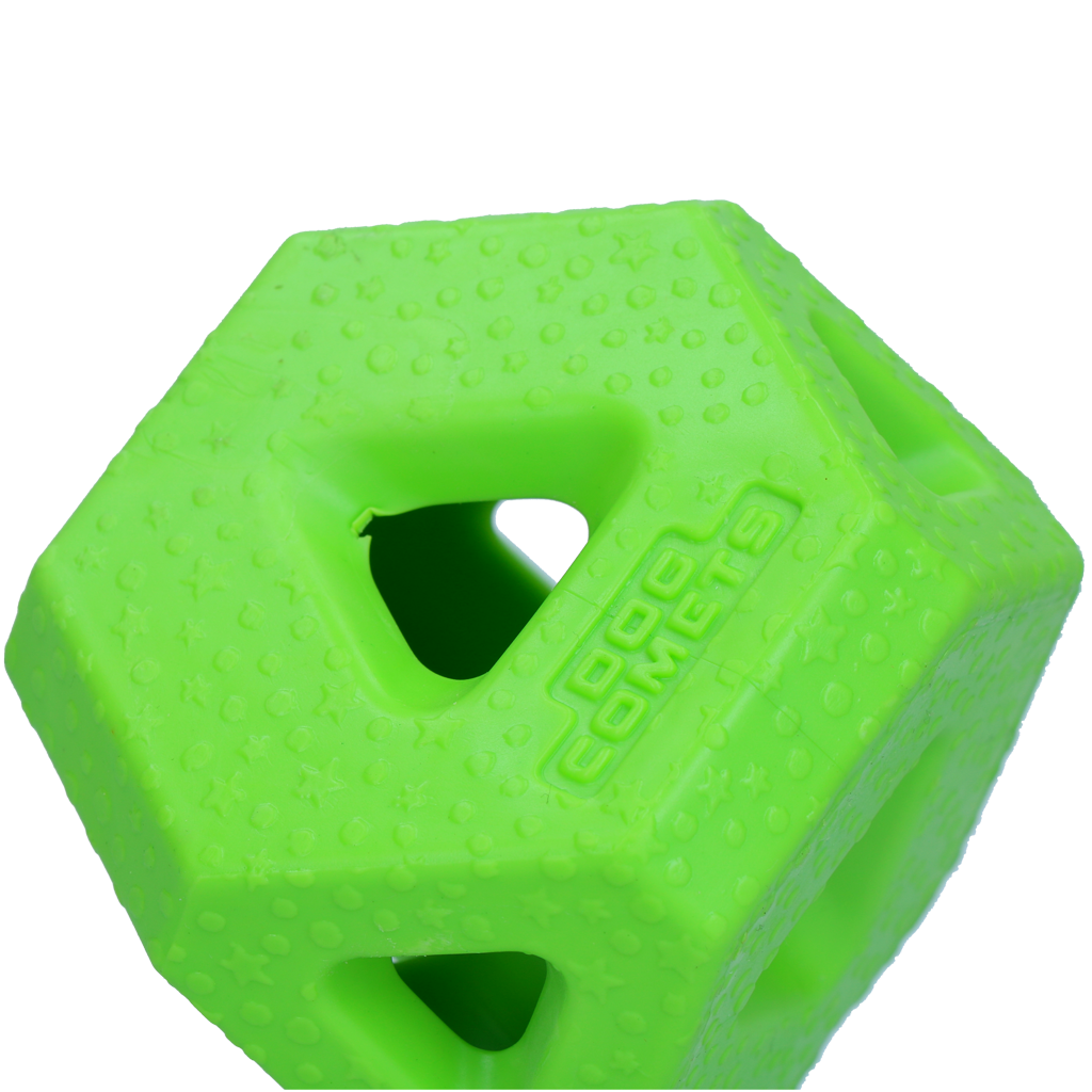 Dog Comets Treat Lock Cube Groen - Duurzame traktatiekubus voor honden - afbeelding 2
