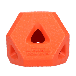 Dog Comets Treat Lock Cube Oranje - Duurzame traktatiekubus voor honden