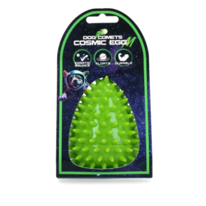 Dog Comets Cosmic Egg Groen M - Duurzaam Apporteerspeeltje voor Honden
