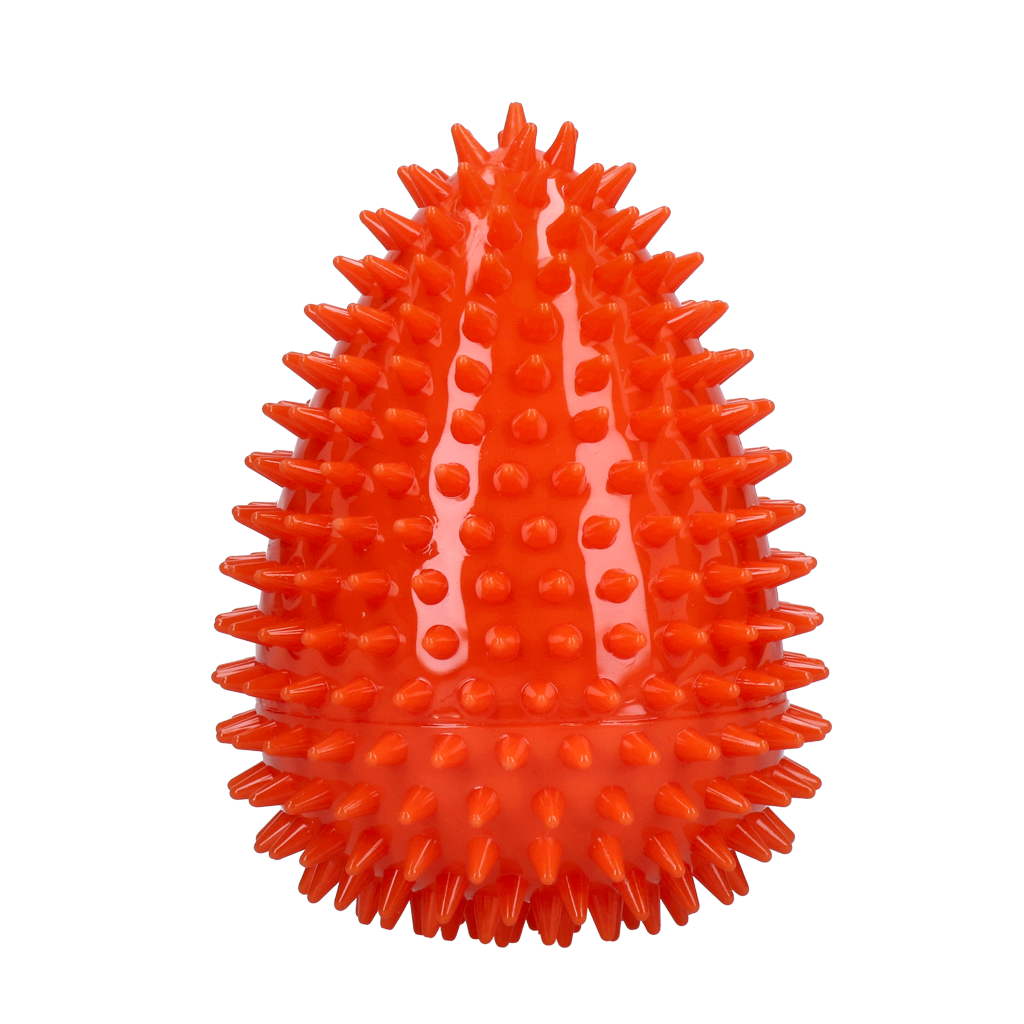 Dog Comets Cosmic Egg Oranje L - Duurzaam Apporteerspeeltje - afbeelding 2