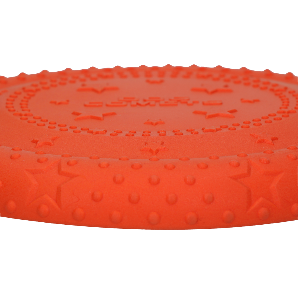 Dog Comets UFO Flyer Oranje M - Hondenfrisbee voor Actieve Honden - afbeelding 4