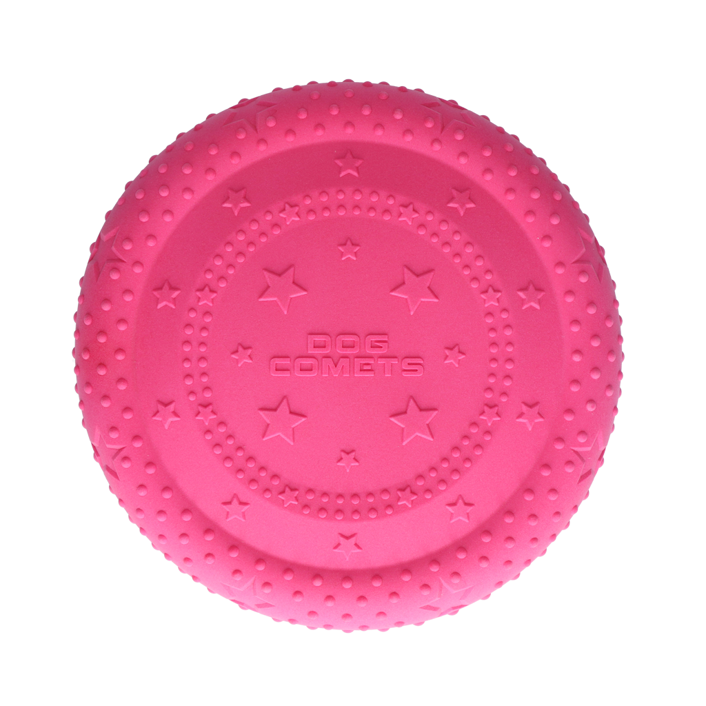 Dog Comets UFO Flyer Roze M - Hondenfrisbee voor Actieve Spelletjes - afbeelding 3