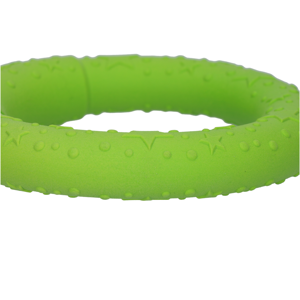 Dog Comets UFO Ring Groen M - Speelgoed voor Actieve Honden - afbeelding 4