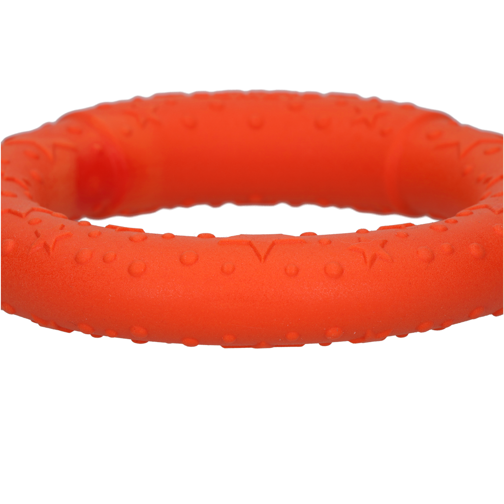 Dog Comets UFO Ring Oranje M - Speelgoed voor Actieve Honden - afbeelding 4