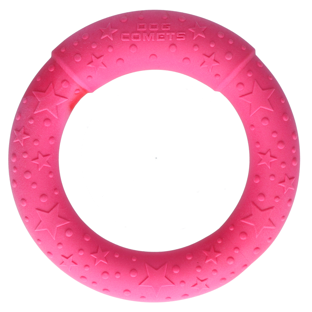 Dog Comets UFO Ring Roze M - Speelgoed voor Actieve Honden - afbeelding 3