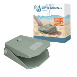 Coolpets Splash Water Fountain Olijfgroen - Waterfontein voor Buiten